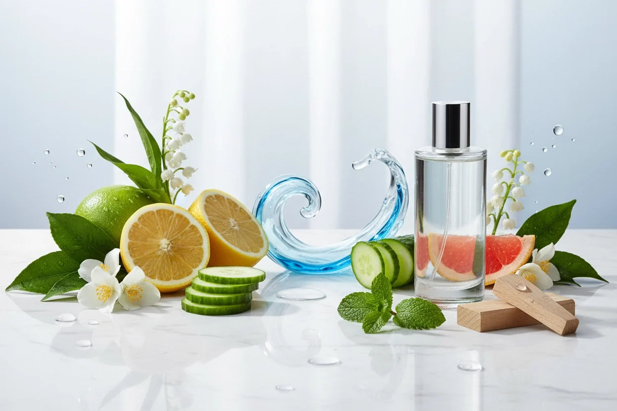 Perfumes con notas frescas