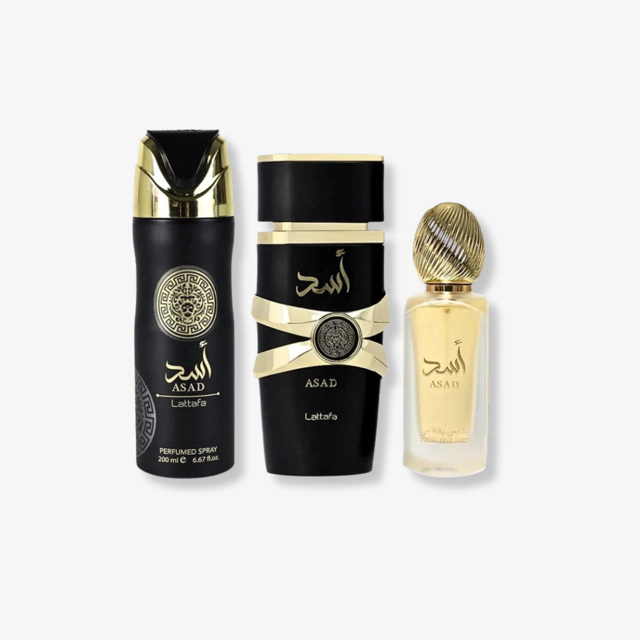 Set Lattafa Asad 3 Pcs